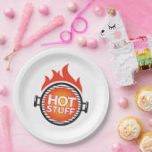 Scharfe Dinge Pappteller (Party)