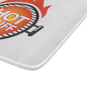 Scharfe Dinge Schneidebrett (Ecke)