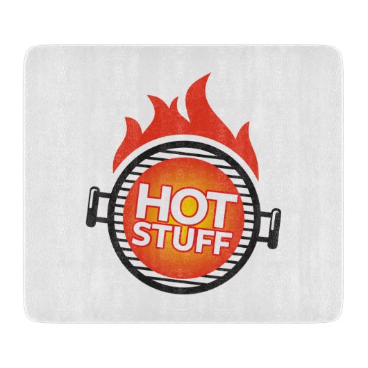 Scharfe Dinge Schneidebrett (Vorderseite)