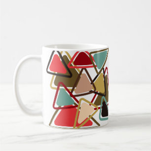 scharfe Dreiecke Kaffeetasse