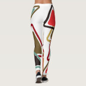 scharfe Dreiecke Leggings (Rückseite)