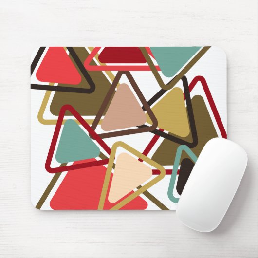 scharfe Dreiecke Mousepad (Mit Mouse)
