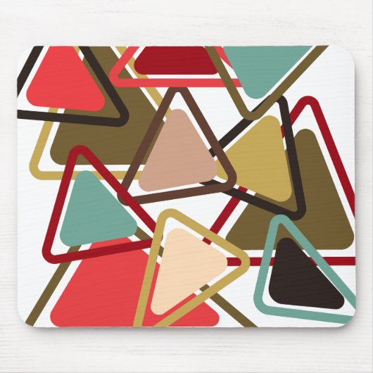 scharfe Dreiecke Mousepad (Vorne)