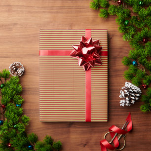 Scharfe, fettgedruckte, benutzerdefinierte, minima geschenkpapier