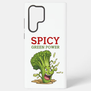 Scharfe grüne Kraft Samsung Galaxy Hülle
