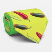 scharfe heiße Paprikaschoten Krawatte (Gerollt)