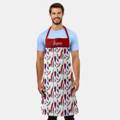 scharfe heiße Paprikaschoten Personalisiert Schürze (Getragen)