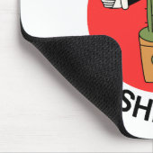 Schärfe Kakteen Pun Mousepad (Ecke)
