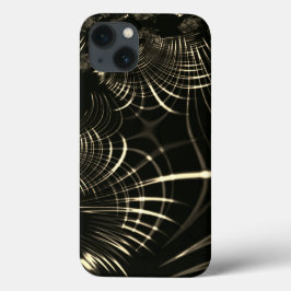 scharfe Kurven auf hellem Khaki und dunklem Hinter Case-Mate iPhone Hülle