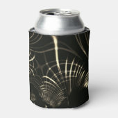 scharfe Kurven auf hellem Khaki und dunklem Hinter Dosenkühler (Kanne Vorderseite)