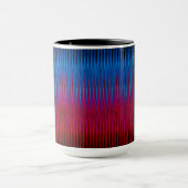 Scharfe Linien des Yin-Yang-Abstraktionskunst-Desi Tasse (Zentrum)