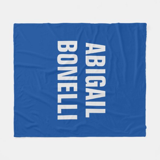 Scharfe, maßgeschneiderte, exzellente minimalistis fleecedecke (Vorderseite (Horizontal))