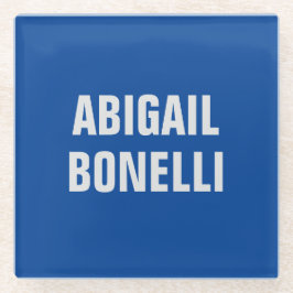 Scharfe, maßgeschneiderte, exzellente minimalistis glasuntersetzer