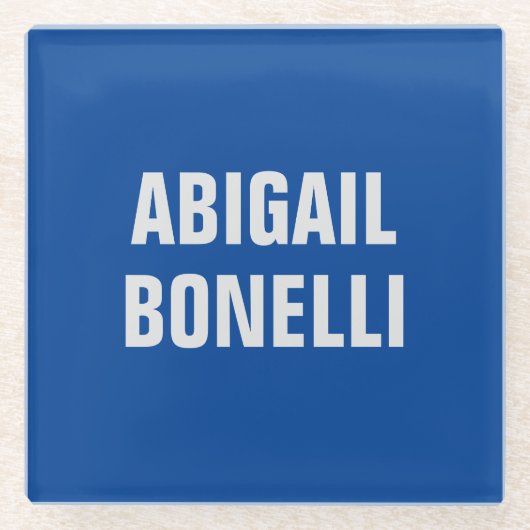 Scharfe, maßgeschneiderte, exzellente minimalistis glasuntersetzer (Vorderseite)