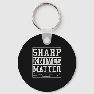 Scharfe Messer - Lustiges Chef-Geschenk Koch-Shirt Schlüsselanhänger