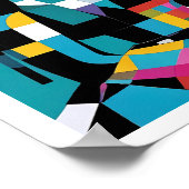 Scharfe Mode Poster (Ecke)