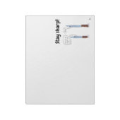 scharfe Notizblöcke bleibe (Rotiert)