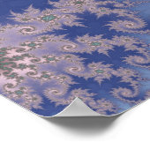 Schärfe Pastelle (Print) Poster (Ecke)