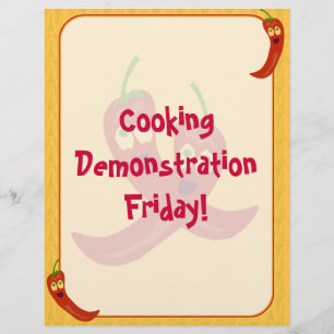 Scharfe Pepper Flyer