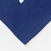 Scharfe personalisierte Baseballthrow-Decke, Text Fleecedecke (Ecke)
