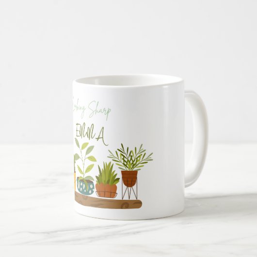 Scharfe Pot Pflanze Cactus Kaffeetasse (VorderseiteRechts)