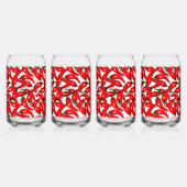 Scharfe Red Hot Peppers  Dosenglas (Vorderseite)