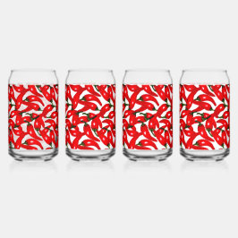 Scharfe Red Hot Peppers  Dosenglas