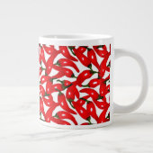 Scharfe Red Hot Peppers  Jumbo-Tasse (Rechts)