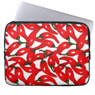 Scharfe Red Hot Peppers Laptopschutzhülle