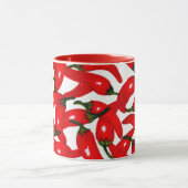Scharfe Red Hot Peppers  Tasse (Zentrum)