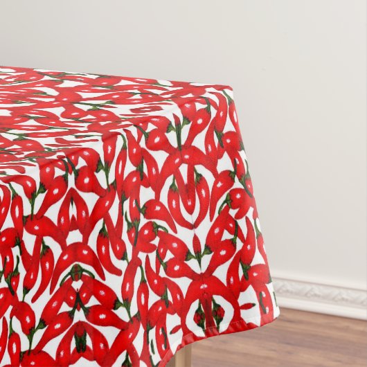 Scharfe Red Hot Peppers  Tischdecke (Beispiel)