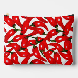 Scharfe Red Hot Peppers  Zubehörtasche