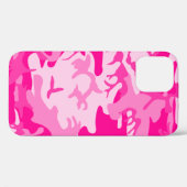scharfe rosa Camouflage Case-Mate iPhone Hülle (Rückseite (Horizontal))