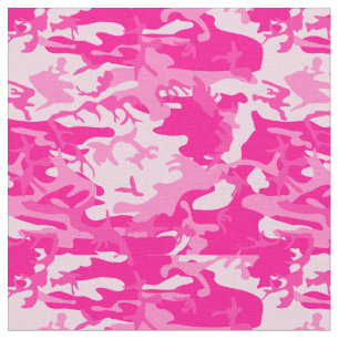 scharfe rosa Camouflage Stoff