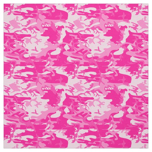 scharfe rosa Camouflage Stoff (Muster)