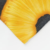 Scharfe Scheibe - Pineapple Empire Design Fleecedecke (Ecke)