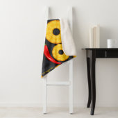 Scharfe Scheibe - Pineapple Empire Design Sherpadecke (Beispiel)