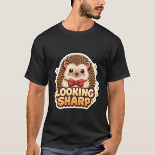 Scharfe Stacheln Igel Besitzer Erinaceinae Fliege T-Shirt
