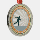 Schärfenzahl Ornament Aus Metall (Rechts)