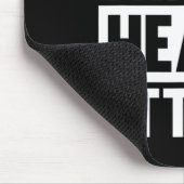 Schärfer als Herzinfarkt Mousepad (Ecke)