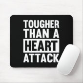 Schärfer als Herzinfarkt Mousepad (Mit Mouse)