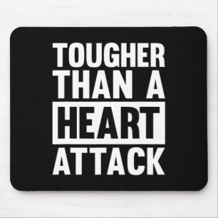 Schärfer als Herzinfarkt Mousepad