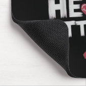 Schärfer als Herzinfarkt Mousepad (Ecke)