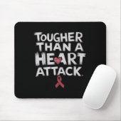 Schärfer als Herzinfarkt Mousepad (Mit Mouse)