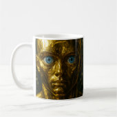 Scharfer Blitz-Android Kaffeetasse (Links)