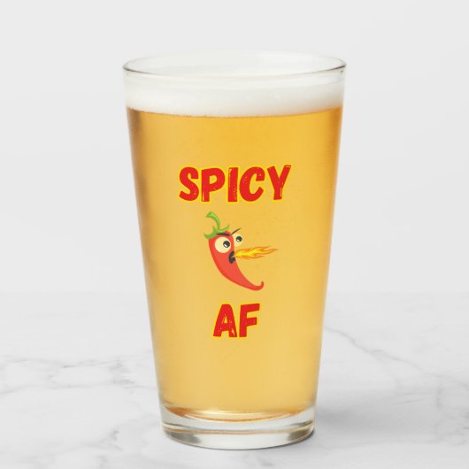 scharfer Hot Pepper AF Glas (Vorne (Gefüllt))