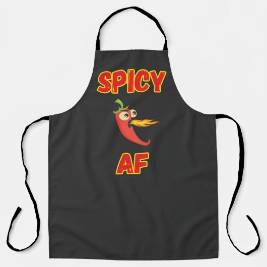 scharfer Hot Pepper AF Schürze (Vorderseite)