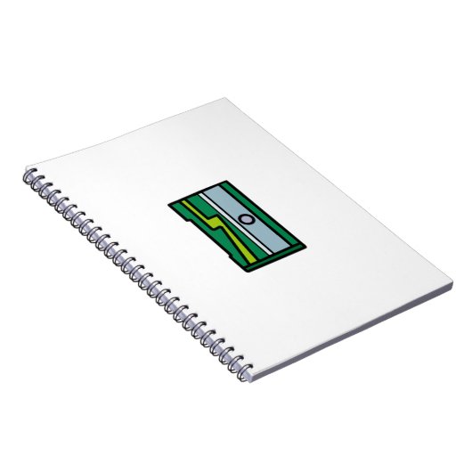 Schärfer Notizblock (Rechte Seite)