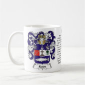 Scharfes Familien-Wappen Tasse (Links)