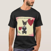 Scharfes gekleidete Chihuahua T-Shirt (Vorderseite)